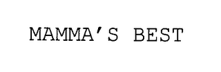 MAMMA'S BEST logo