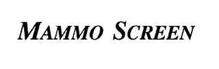 MAMMO SCREEN logo