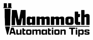 MAMMOTH AUTOMATION TIPS logo
