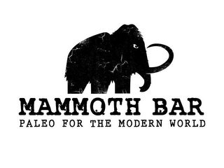 MAMMOTH BAR PALEO FOR THE MODERN WORLD logo