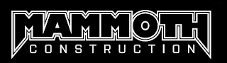 MAMMOTH CONSTRUCTION logo