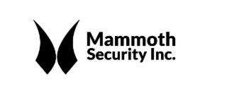 MAMMOTH SECURITY INC. logo