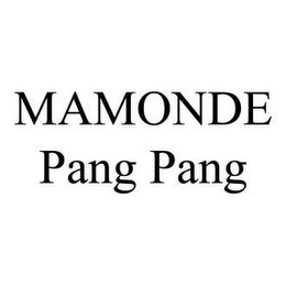 MAMONDE PANG PANG logo
