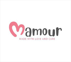 MAMOUR MADE WITH LOVE AND CARE logo