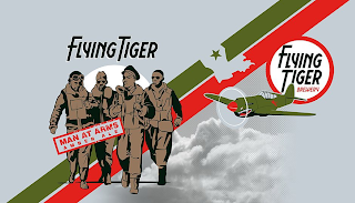 MAN AT ARMS FLYING TIGER FLYING TIGER BREWERY logo