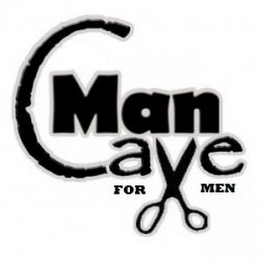 MAN CAVE FOR MEN logo