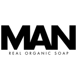 MAN REAL ORGANIC SOAP logo