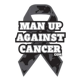 MAN UP AGAINST CANCER . COM logo