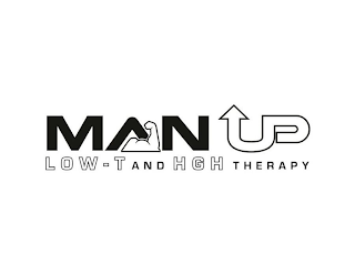 MAN UP LOW-T AND HGH THERAPY logo