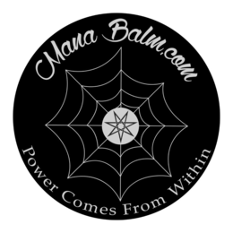 MANA BALM.COM POWER COMES FROM WITHIN logo