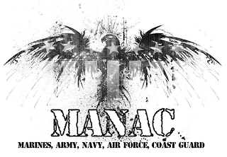 MANAC MARINES, ARMY, NAVY, AIR FORCE, COAST GUARD logo