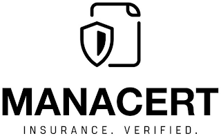 MANACERT INSURANCE. VERIFIED. logo