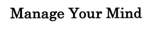 MANAGE YOUR MIND logo