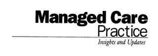 MANAGED CARE PRACTICE INSIGHTS AND UPDATES logo