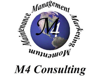 MANAGEMENT MARKETING MOMENTUM MAINTENANCE M4 CONSULTING logo
