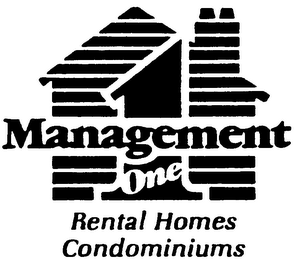 MANAGEMENT ONE RENTAL HOMES CONDOMINIUMS 1 logo