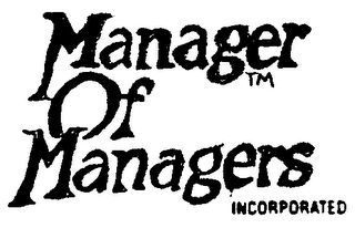 MANAGER OF MANAGERS INCORPORATED logo