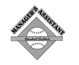 MANAGER'S ASSISTANT BASEBALL SOFTBALL logo