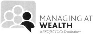 MANAGING AT WEALTH A PROJECTGOLD INITIATIVE logo