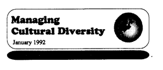 MANAGING CULTURAL DIVERSITY logo