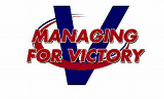 MANAGING FOR VICTORY logo