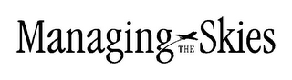 MANAGING THE SKIES logo