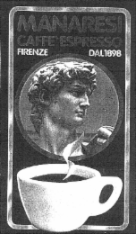 MANARESI CAFFE' ESPRESSO FIRENZE DAL1898 logo