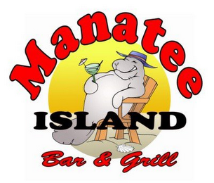 MANATEE ISLAND BAR & GRILL HANDS WITH logo