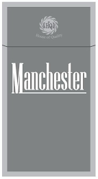 MANCHESTER HOUSE OF QUALITY HQ logo