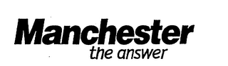 MANCHESTER THE ANSWER logo