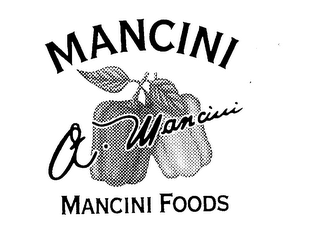 MANCINI FOODS MANCINI A MANCINI logo