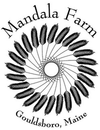 MANDALA FARM GOULDSBORO, MAINE logo