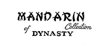 MANDARIN COLLECTION OF DYNASTY logo