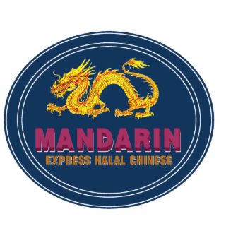 MANDARIN EXPRESS HALAL CHINESE logo