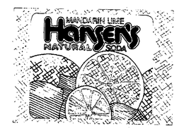 MANDARIN LIME HANSEN'S NATURAL SODA logo