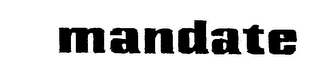 MANDATE logo