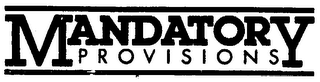 MANDATORY PROVISIONS logo