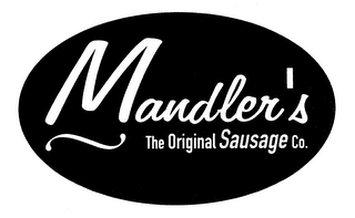 MANDLER'S THE ORIGINAL SAUSAGE CO. logo