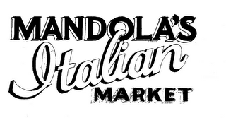MANDOLA'S ITALIAN MARKET logo