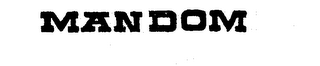 MANDOM logo