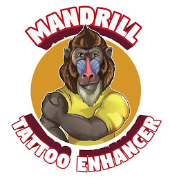 MANDRILL TATTOO ENHANCER logo