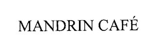 MANDRIN CAFE logo