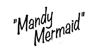 "MANDY MERMAID" logo