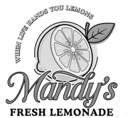 MANDY’S FRESH LEMONADE WHEN LIFE HANDS YOU LEMONS logo