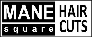 MANE SQUARE HAIR CUTS logo