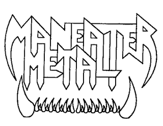 MANEATER METAL logo