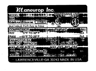 MANEUROP INC. logo