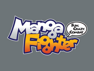 MANGA FIGHTER FUN. CRAZY. COMBAT logo