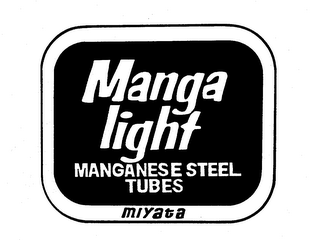 MANGA LIGHT MANGANESE STEEL TUBES MIYATA logo