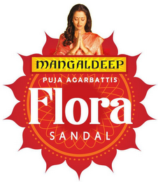 MANGALDEEP PUJA AGARBATTIS FLORA SANDAL logo